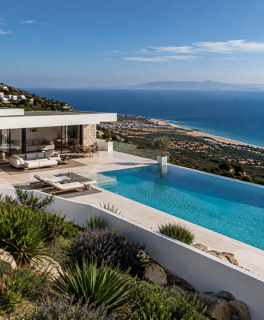 Villa contemporánea: inspiración para construir una casa de lujo en Zahara y Atlanterra, Cádiz